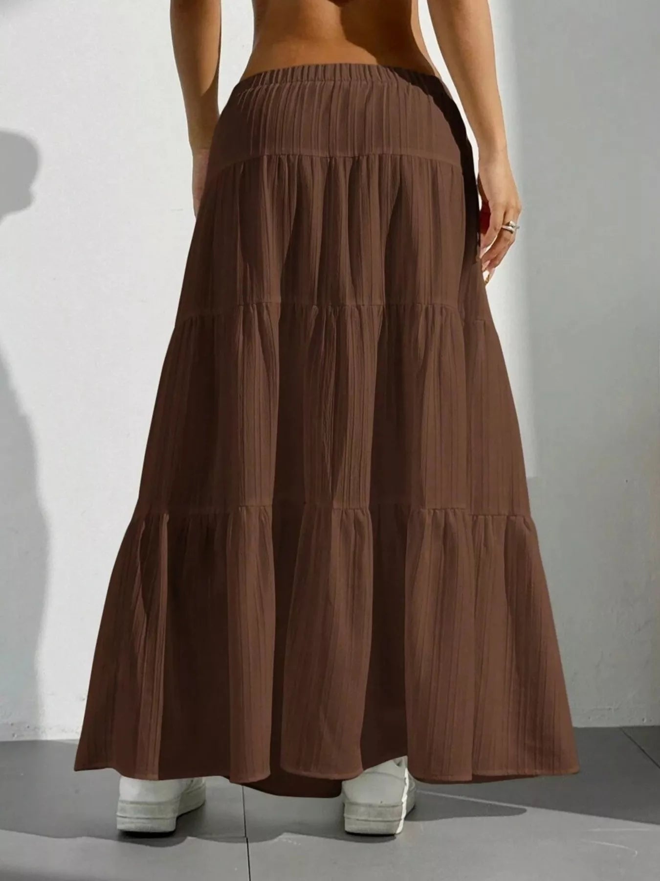 Flowy Tiered Maxi Skirt OutfitFlow