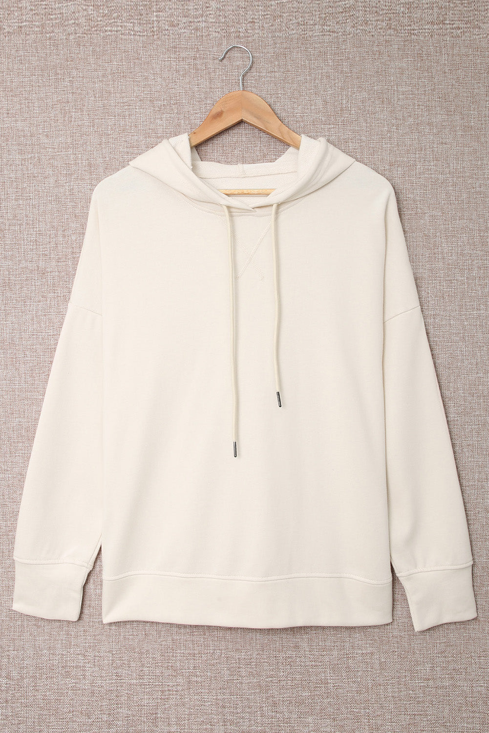 Outfit Flow - Drop Shoulder Hoodie with Slit