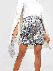 Sequin Mini Skirt OutfitFlow