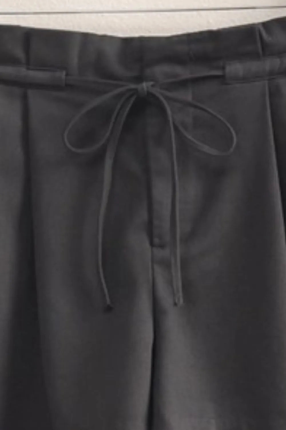 HYFVE High-Waisted Washed Twill Paperbag Shorts OutfitFlow