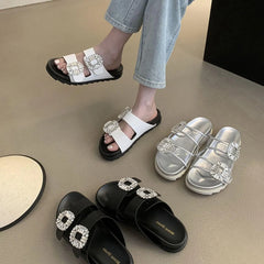 Open Toe Platform Sandals OutfitFlow