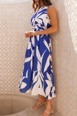 Ruched Printed Single Shoulder Dress OutfitFlow