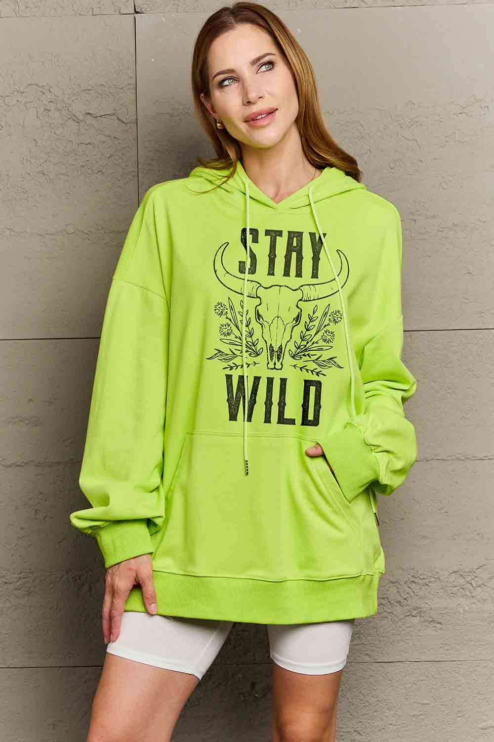 Outfit Flow - Simply Love Simply Love Full Size STAY WILD Graphic Hoodie