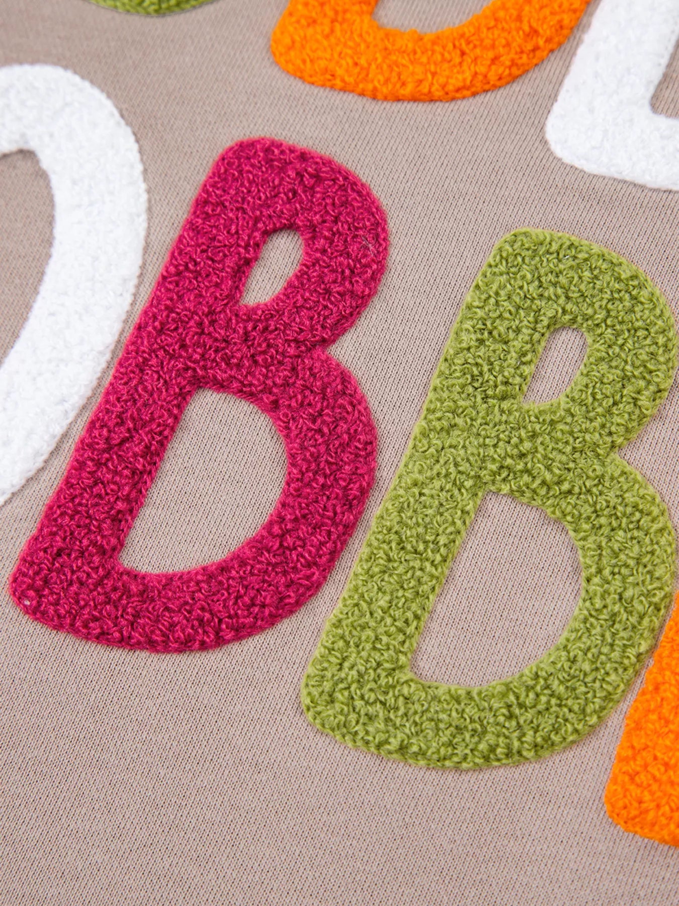 GOBBLE Letter Graphic Thanksgiving Shift Sweatshirt OutfitFlow