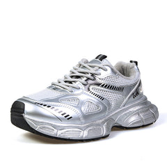 Lace Up Platform Athletic Shoes OutfitFlow