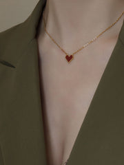 Outfit Flow - Titanium Steel Heart Necklace