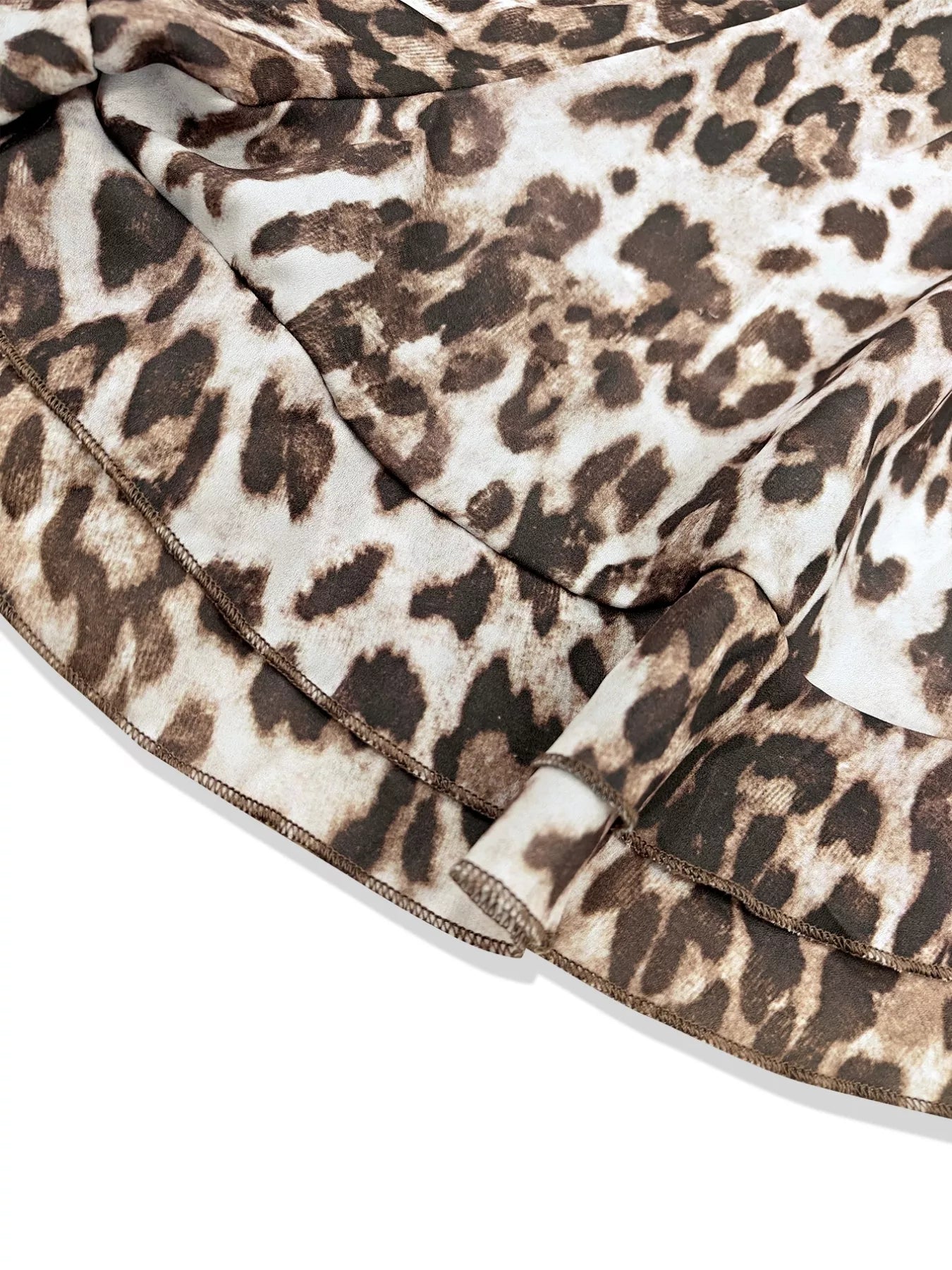 Leopard Sleeveless Top and Skort Set OutfitFlow