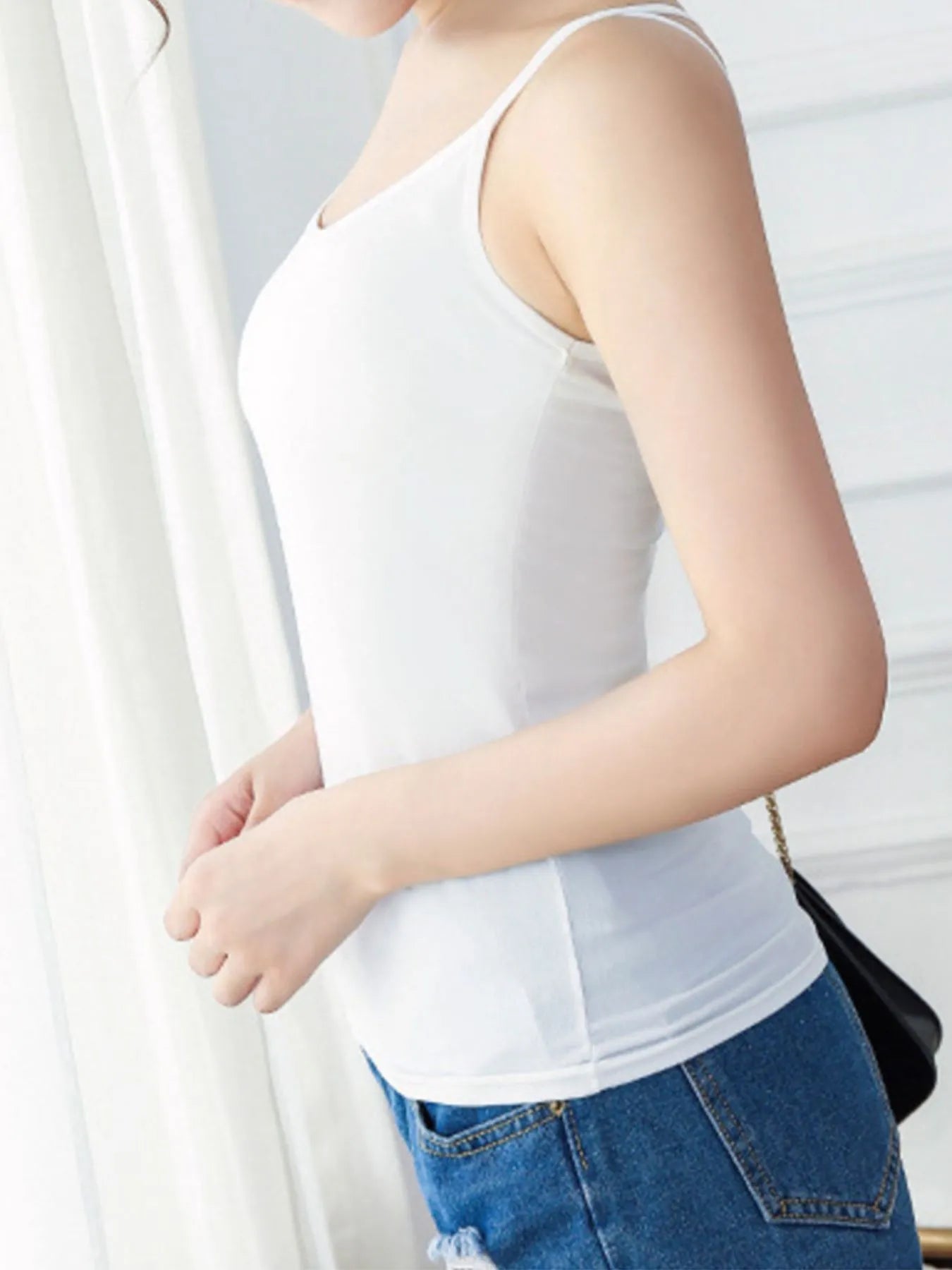 Scoop Neck Cami Top OutfitFlow