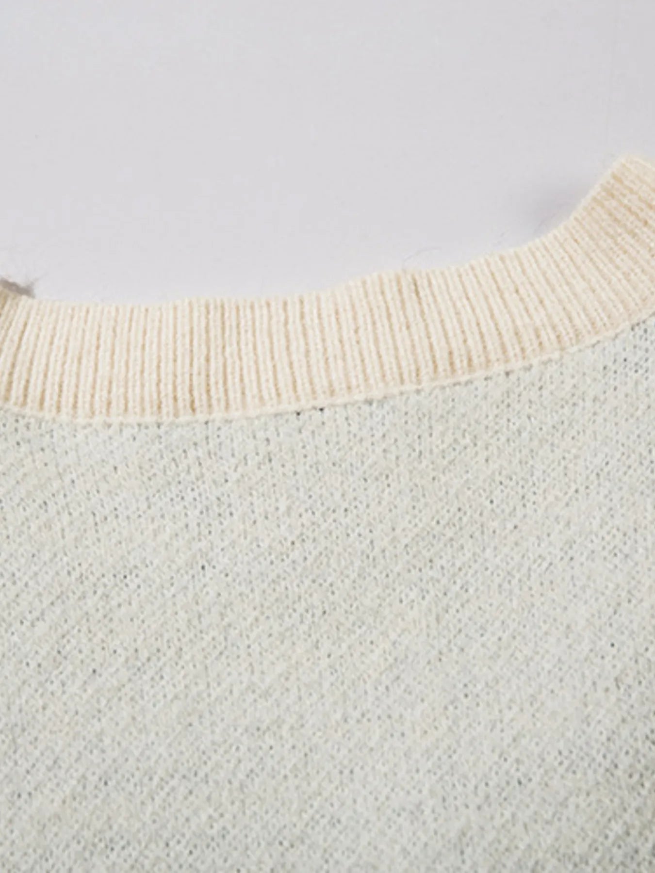 Men's Floral V-Neck Sweater Vest Trendsi