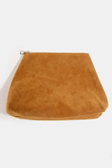 Fame Layered Fringe Detail Suede Hobo Bag OutfitFlow