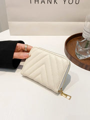 PU leather Solid Color Wallet OutfitFlow