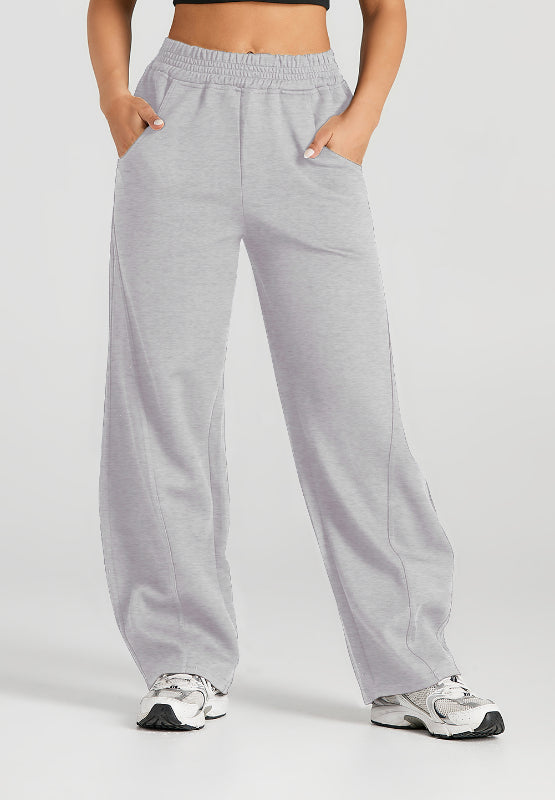 Outfit Flow - Elastic Waist Sweatpants with Pockets