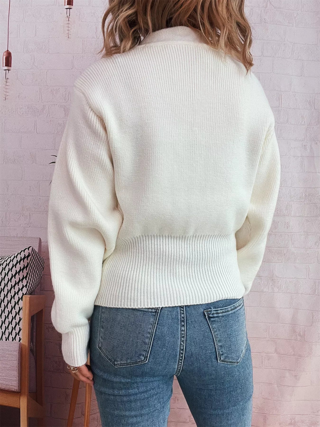 Button Up Long Sleeve Cardigan OutfitFlow