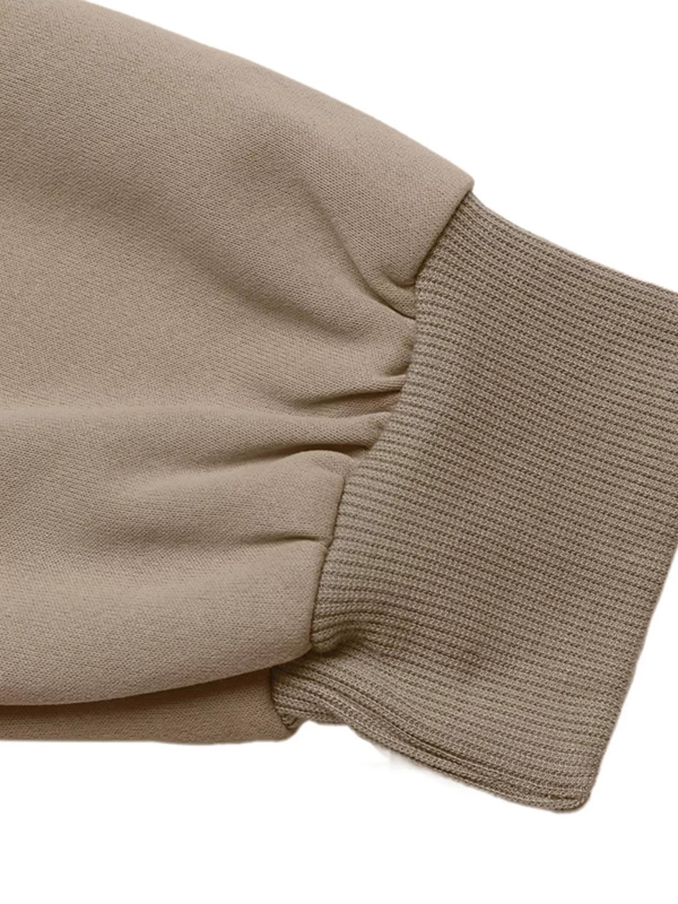 Zip Up Raglan Sleeve Jacket Trendsi