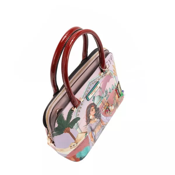 Nicole Lee USA Queen Cleopatra Dome Handbag Trendsi