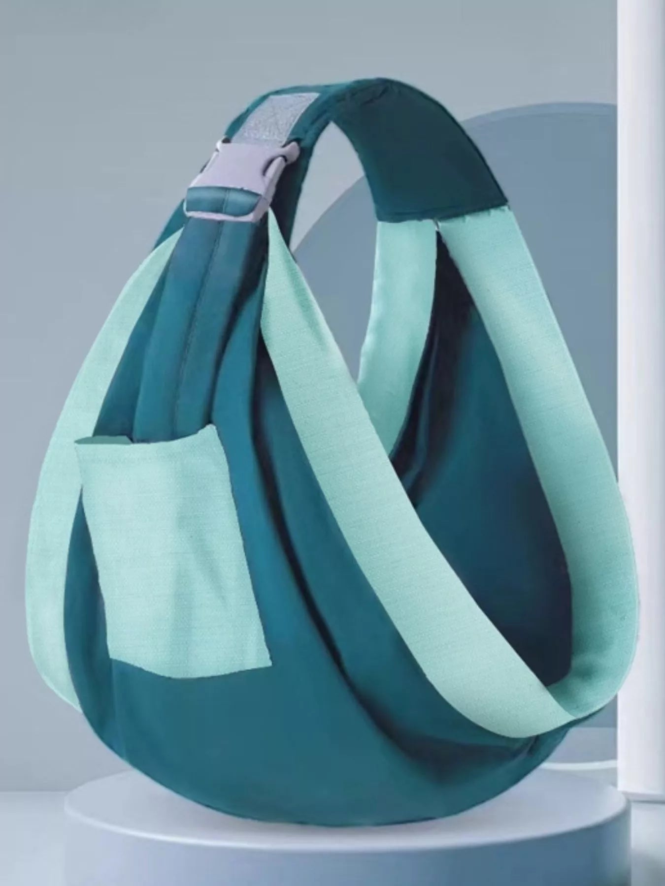 Breathable Mesh Baby Sling Dark Green Cloth One Size Trendsi