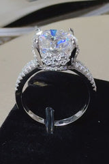 Outfit Flow - 5 Carat Moissanite 925 Sterling Silver Ring