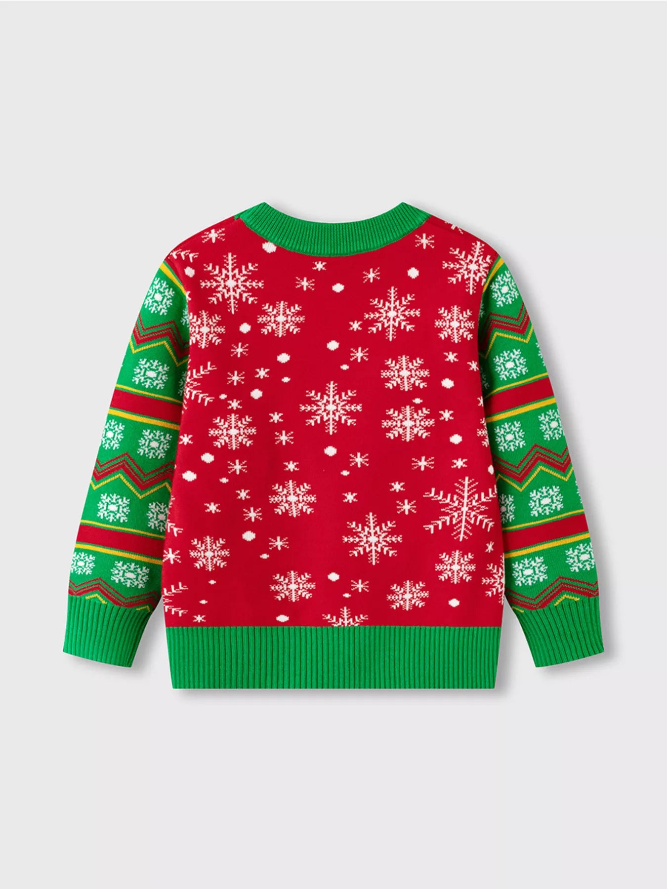 Children's Christmas Tree Round Neck Sweater OutfitFlow