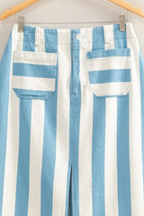 HYFVE Striped Pocket Detail Maxi Skirt OutfitFlow