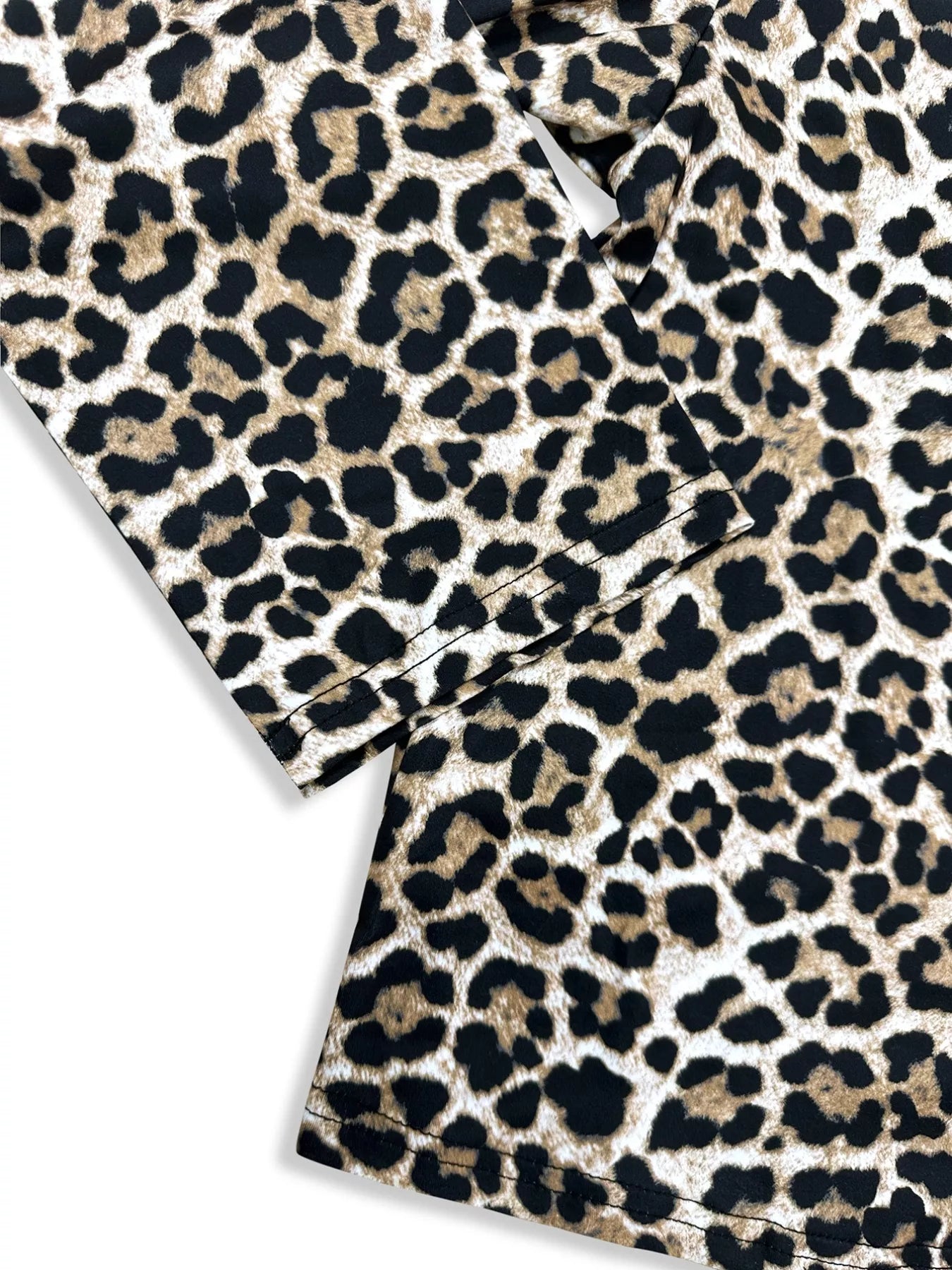 Leopard Print Top and Pants Set OutfitFlow