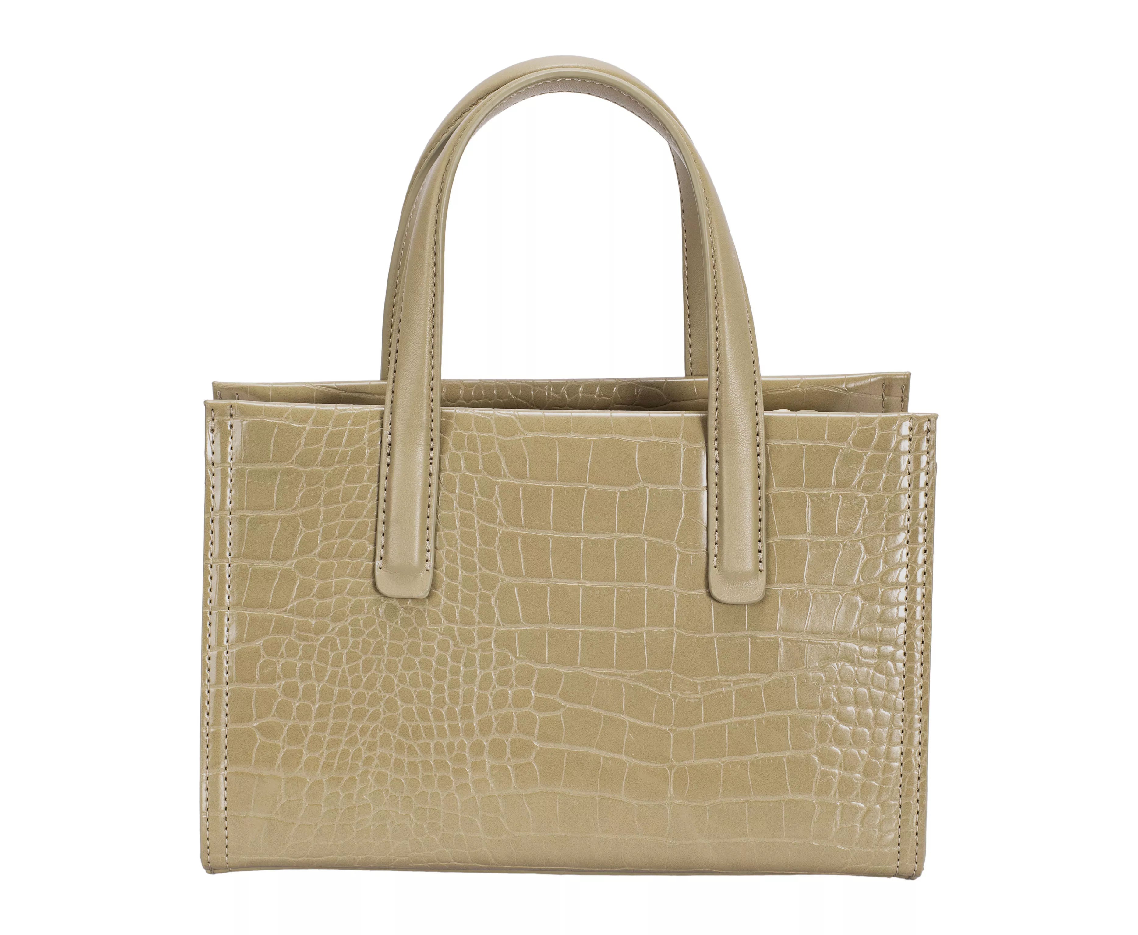 David Jones Crocodile Pattern Handbag Trendsi