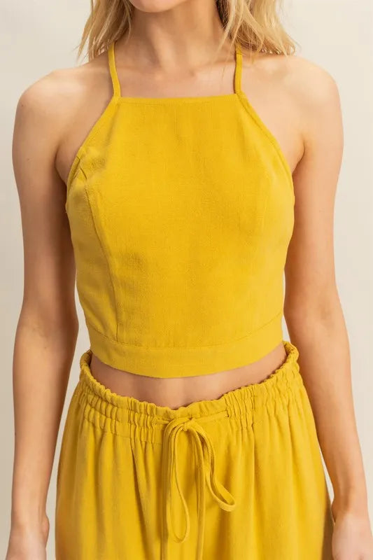 HYFVE Crop Top and Cargo Pants Set OutfitFlow