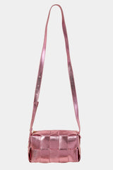 Outfit Flow - Fame Woven Crossbody Bag with Adjustable Strap