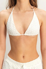 HYFVE Crochet Bra and Drawstring Pants Set OutfitFlow