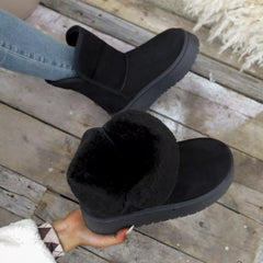 Round Toe Platform Boots OutfitFlow
