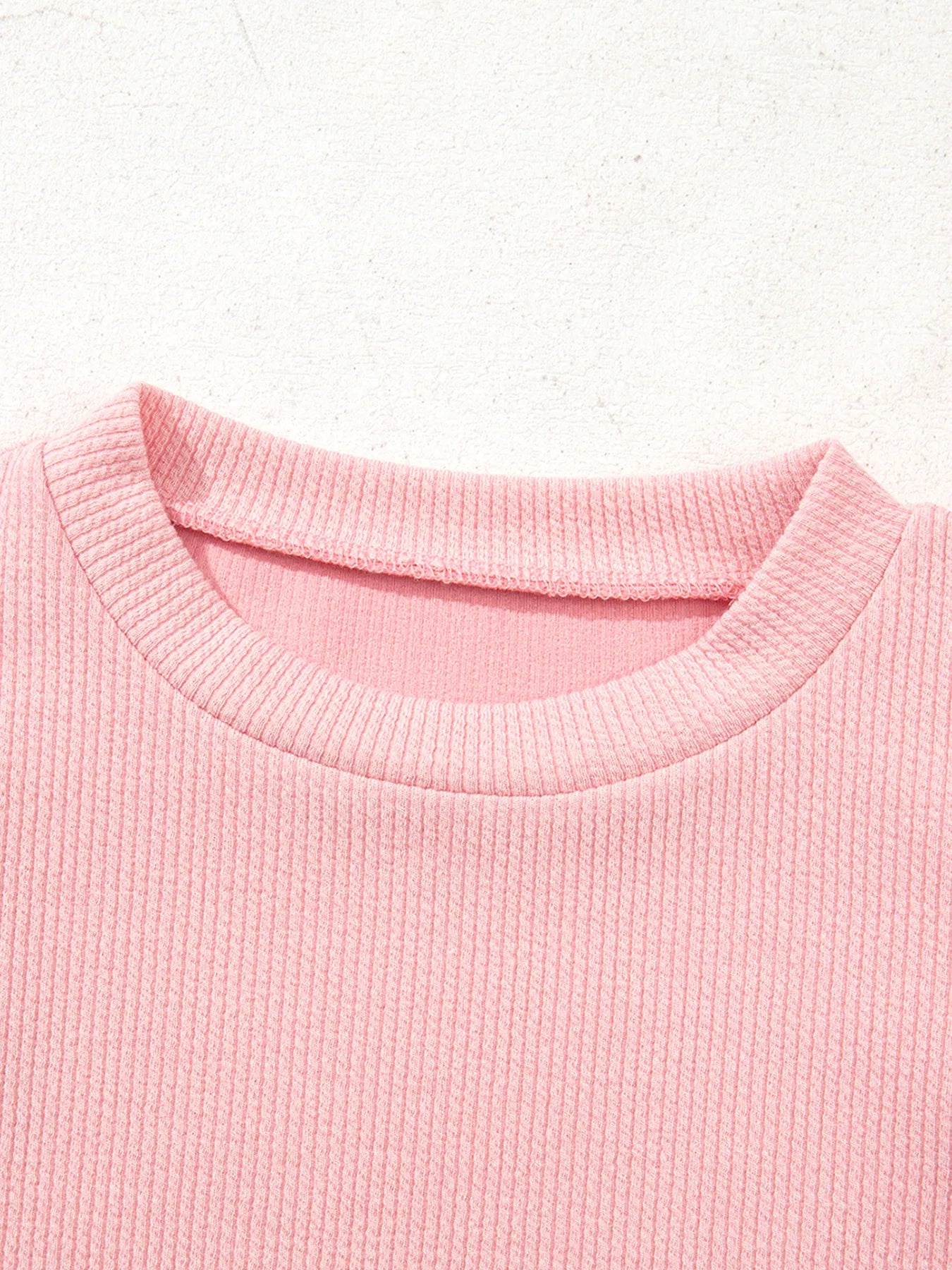 Pearl Embellished Ruffle Sleeve Blouse OutfitFlow