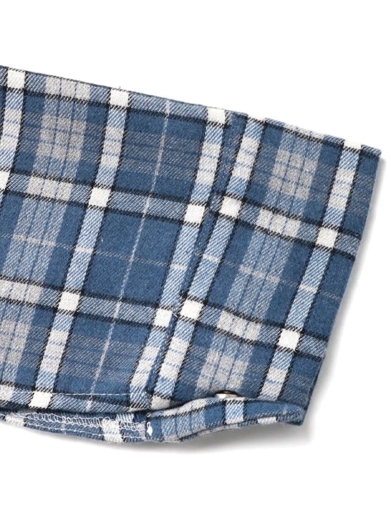 Plaid Button Up Long Sleeve Shirt OutfitFlow