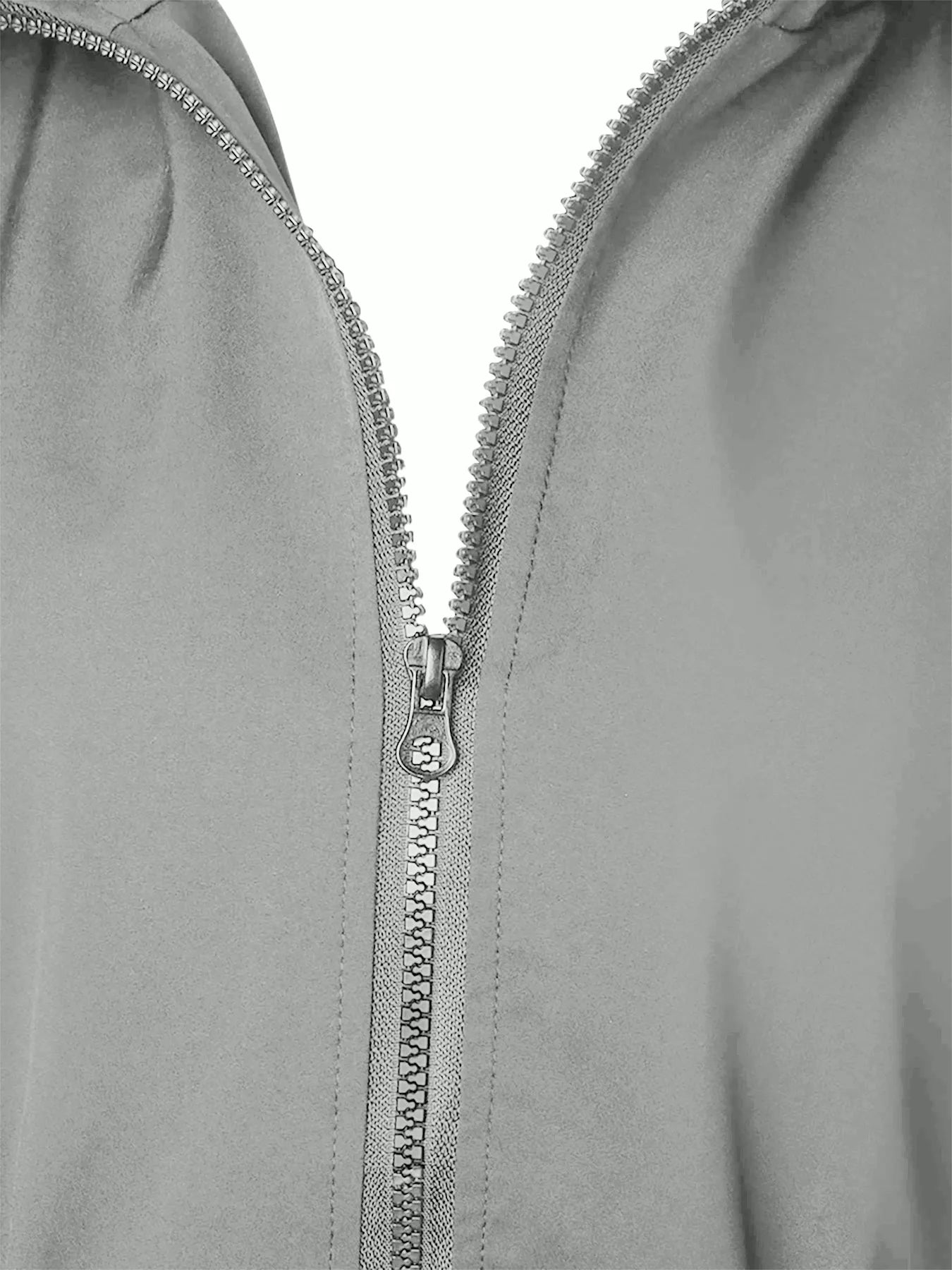 Zip Up Waterproof Hooded Outerwear OutfitFlow