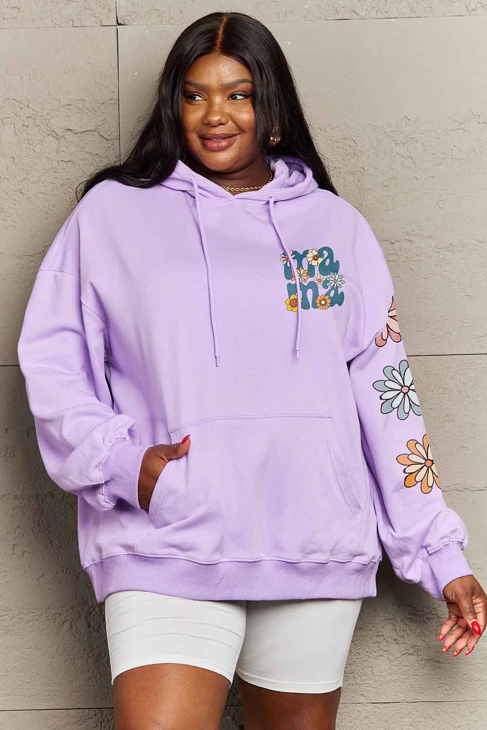 Outfit Flow - Simply Love Simply Love Full Size MAMA Graphic Dropped Shoulder Hoodie