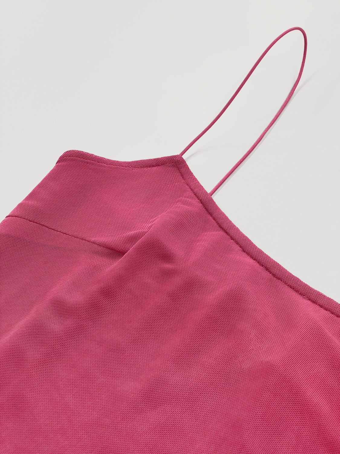 Ruched Maxi Cami Dress OutfitFlow