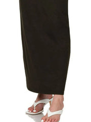 Zenana Brushed Dty Thin Strap Racerback V-Neck Maxi Dress Trendsi