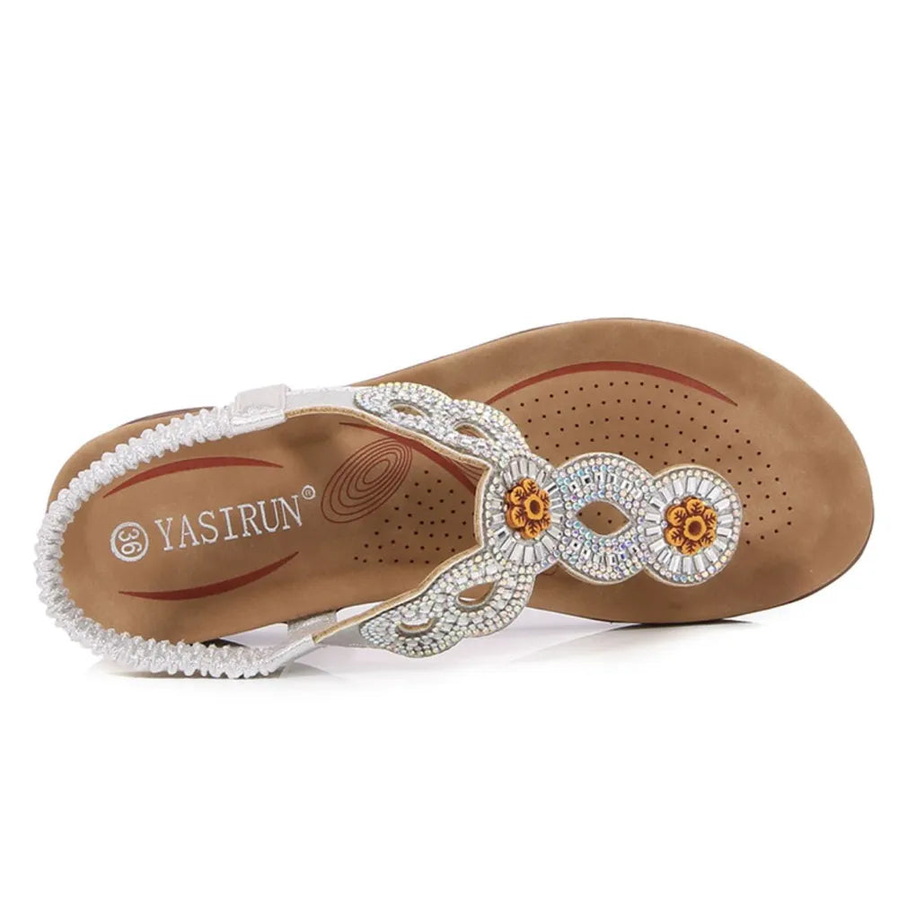 Toe Post Flats Sandals OutfitFlow