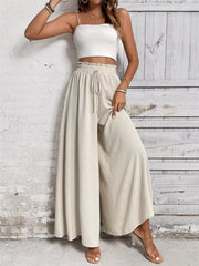 Frill Wide Leg Pants OutfitFlow