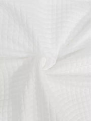 Textured Zip Up Long Sleeve Jacket OutfitFlow