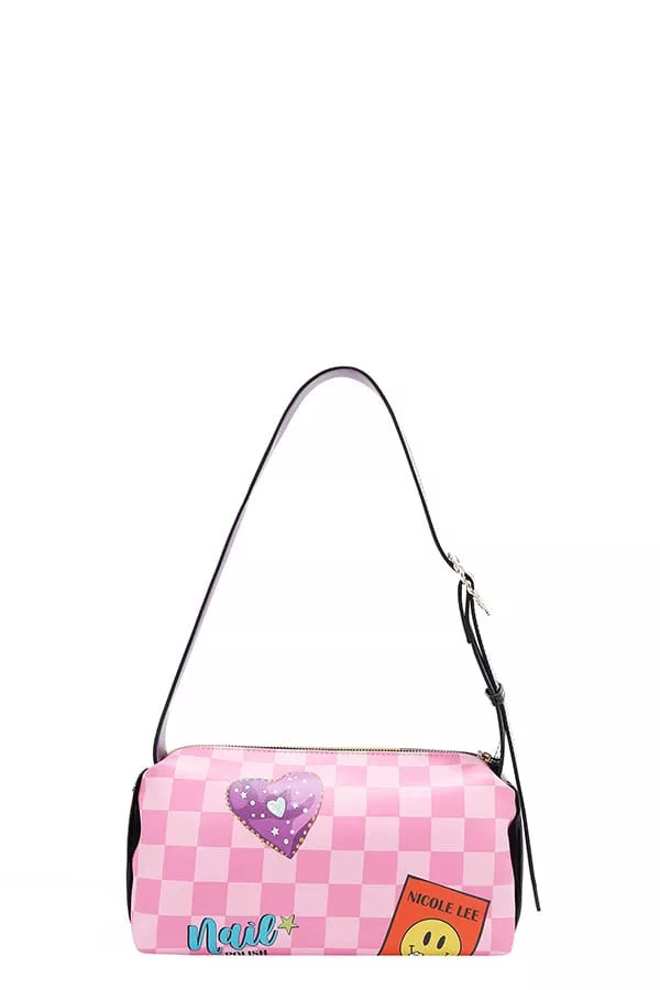 Nicole Lee USA Nail Polish Shoulder Bag OutfitFlow
