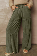 Tiered Wide Leg Pants OutfitFlow