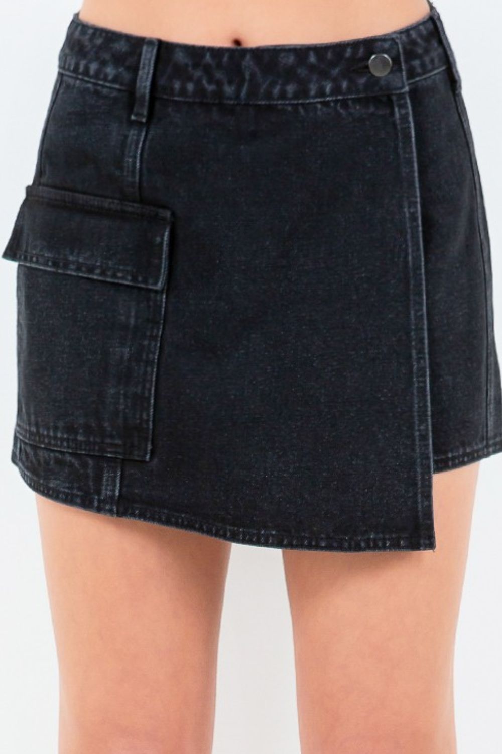 American Bazi Cargo Pocket Mini Skirt