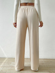 Outfit Flow - Honey Drawstring Wide Leg Pants