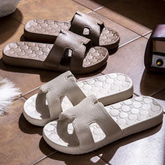 Open Toe Platform Slippers OutfitFlow