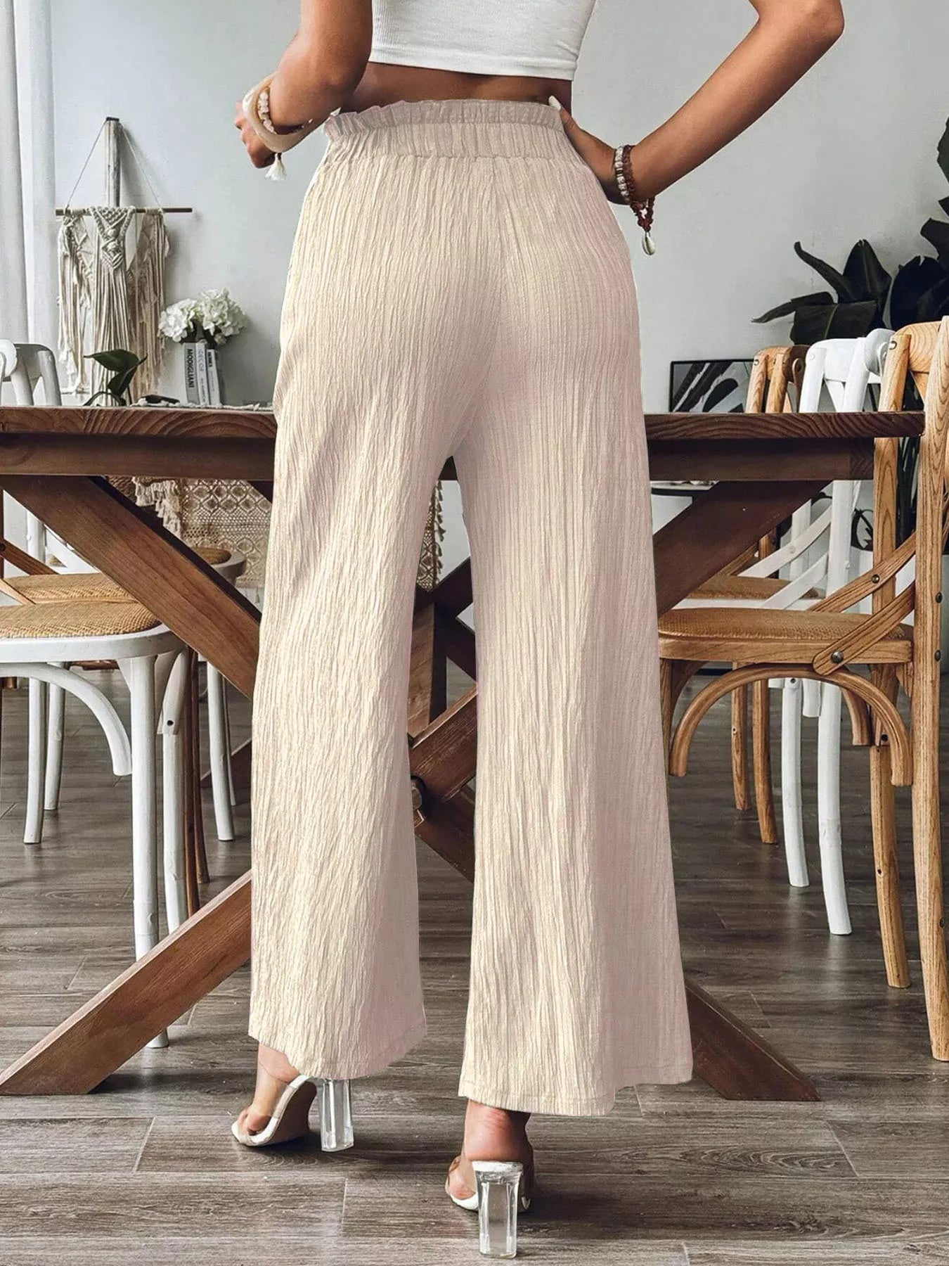 High-Waisted Wide Leg Pants OutfitFlow