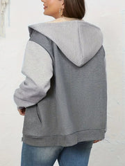 Sherpa Lined Zip-Up Hoodie OutfitFlow