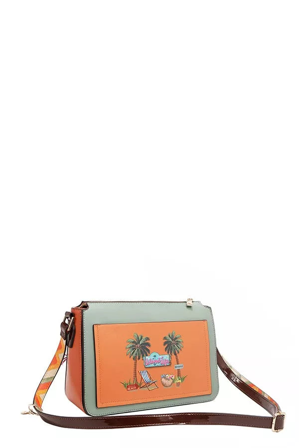 Nicole Lee USA Sun and Sand Crossbody Bag OutfitFlow