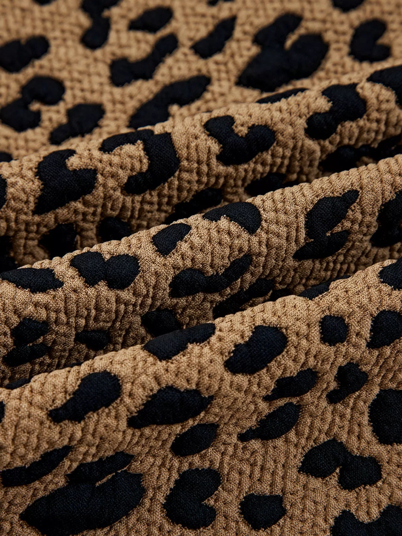 Leopard Print Quarter Zip Sweatshirt OutfitFlow