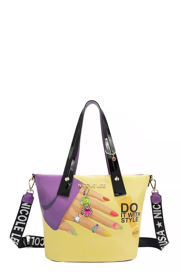 Nicole Lee USA Nail Polish Tote OutfitFlow