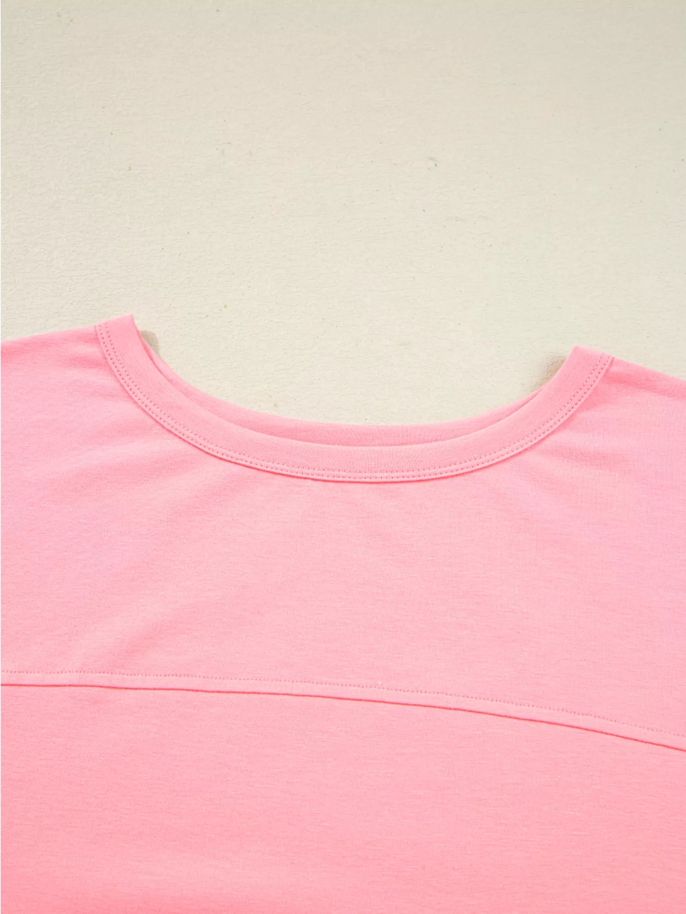 Floral Color Block Patchwork Long Sleeve Top OutfitFlow