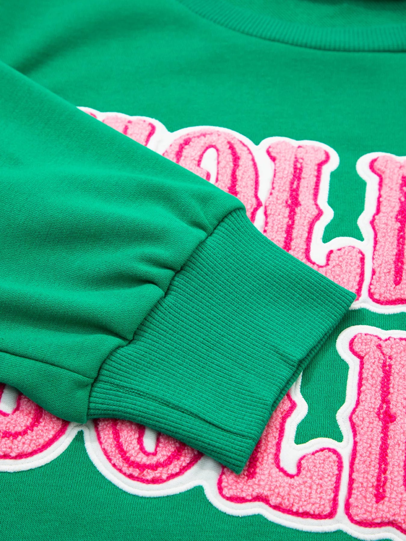 HOLLY JOLLY Towel Embroidered Christmas Holiday Sweatshirt OutfitFlow